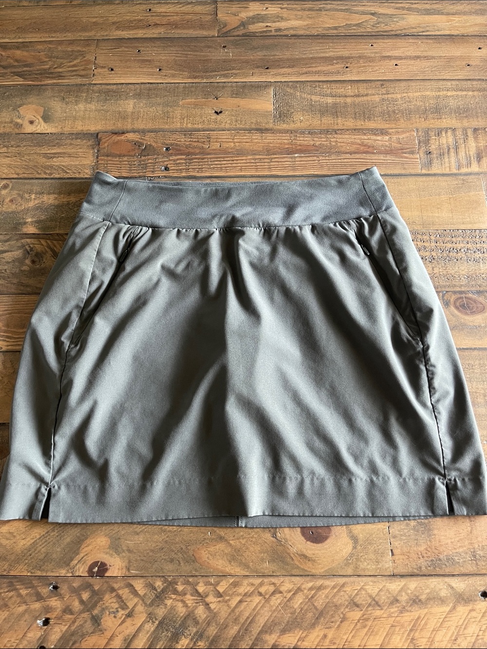 Women's Stretch A-Line Skort in grey Athleta